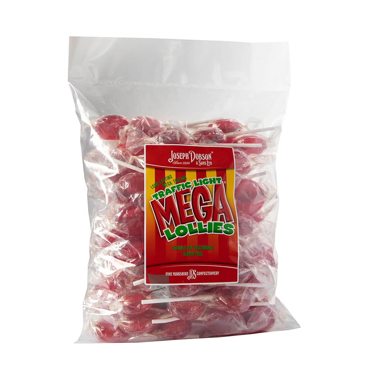 Joseph Dobson Traffic Light Mega Lollies - 1.875kg