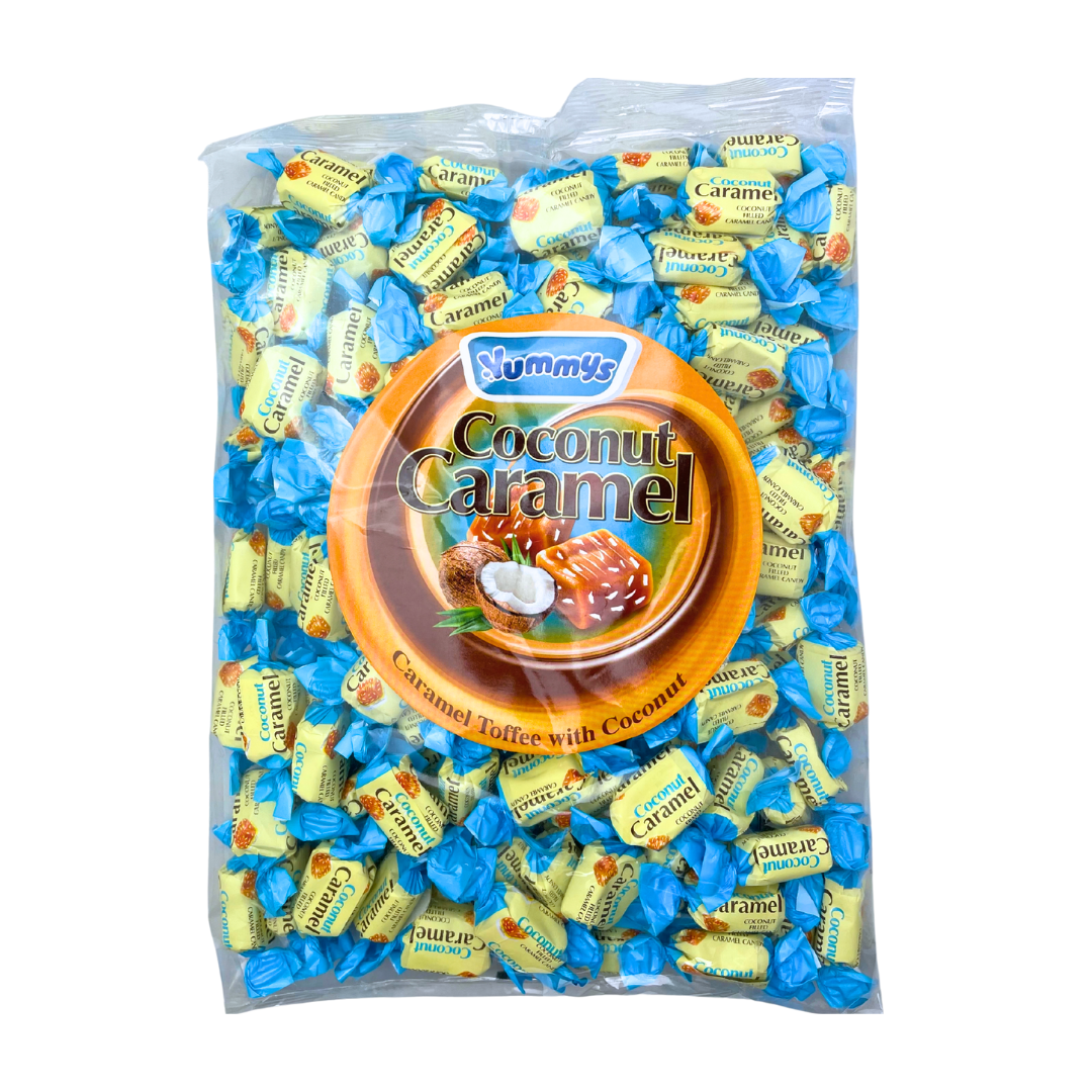 Yummys Wrapped Coconut Caramel Candy - 1kg