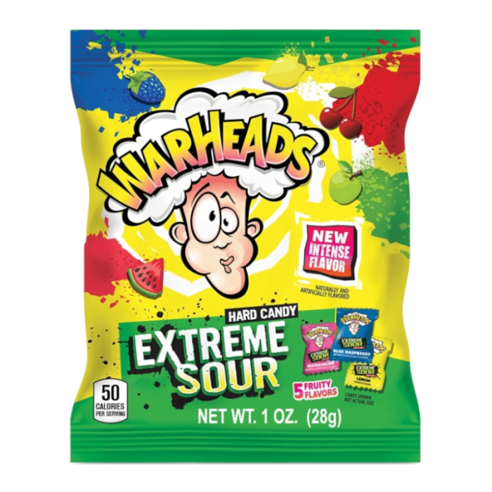 Warheads 1oz Extreme Sour Candy - 12 Count