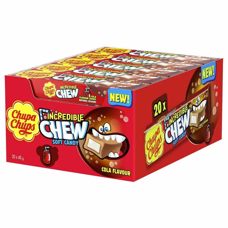 Chupa Chups Incredible Cola Chews - 20 Count