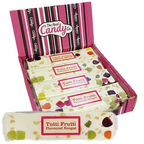 Real Candy Co Tutti Frutti Nougat - 12 Count