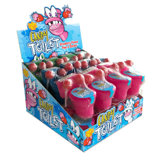 Rose Candy Toilet Dip N Lick - 24 Count