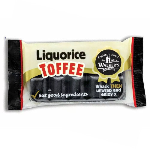 Walkers Liquorice Toffee Tray - 10 Count