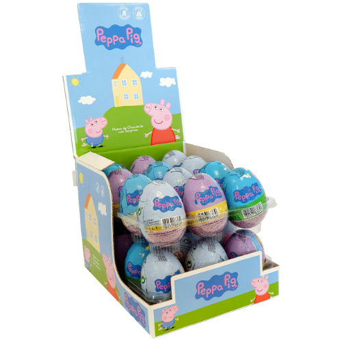 Peppa Pig Chocolate Eggs - 24 Count