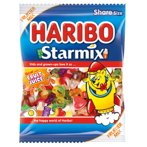 Haribo Starmix Pre-Packed Bags - 12 x 160g