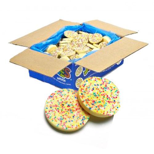 Hannahs Giant White Chocolate Jazzles - 3kg