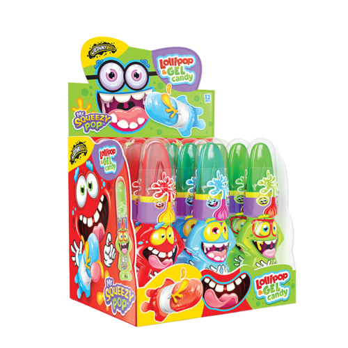 Johnny Bee Mr Squeezy Pop - 12 Count