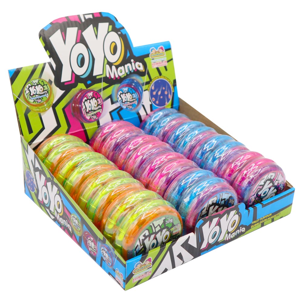 Kidsmania Yo-Yo Mania 30g - 12 Count