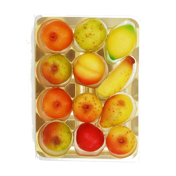 Marzipan Fruits 12 Pieces Gift Box 170g - 12 Count