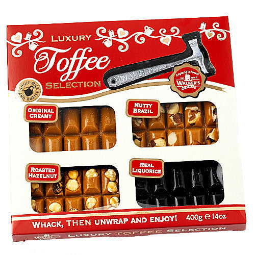 Walkers Luxury Hammer Toffee Slab - 400g