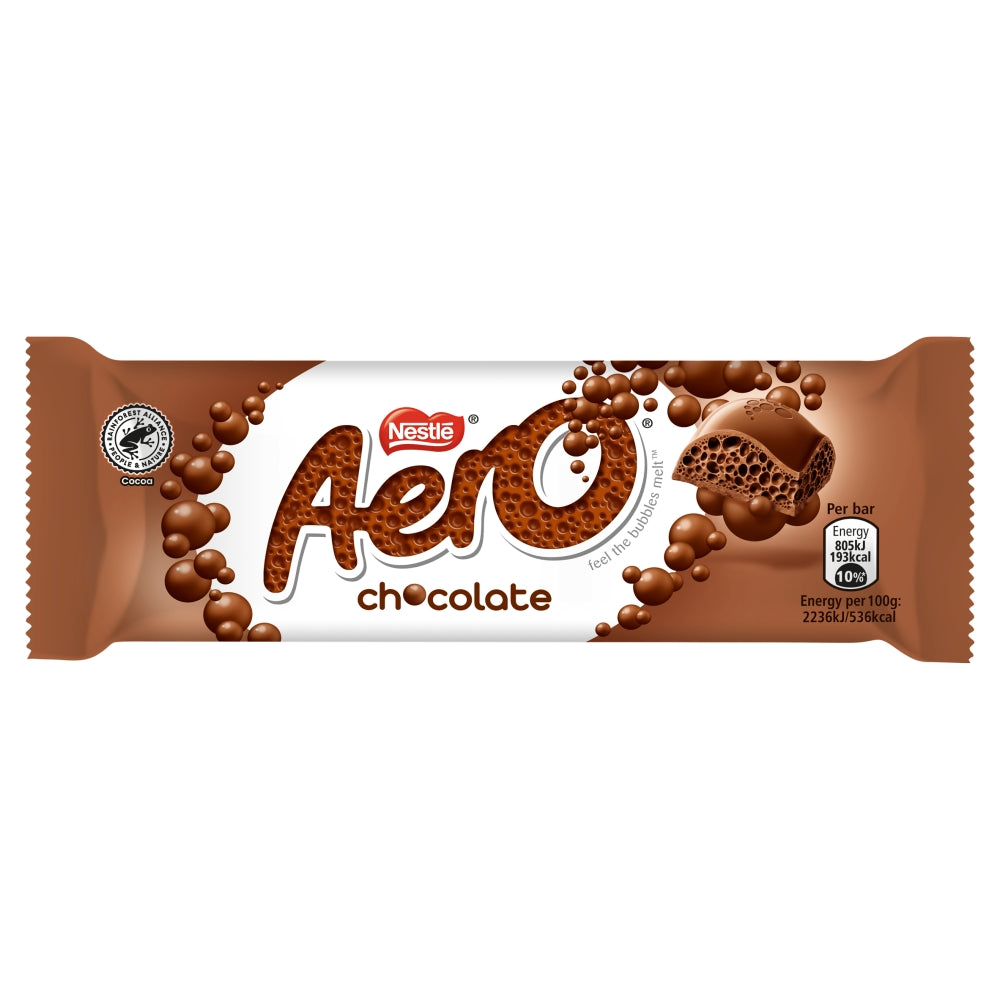 Wholesale nestle aero milk bubbly 24 count bulk wholesale sweets