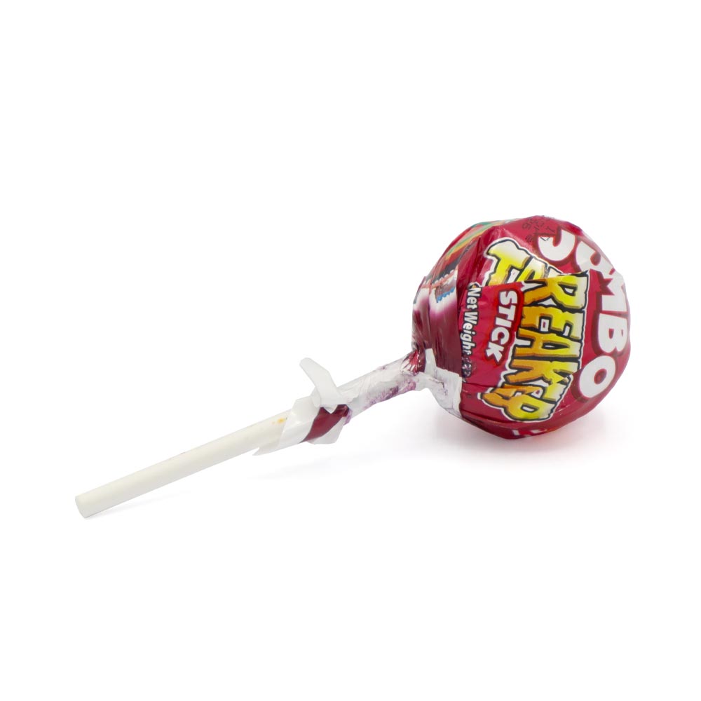 Zed Candy JUMBO 33g Strawberry Jawbreaker Pops - 40 Count