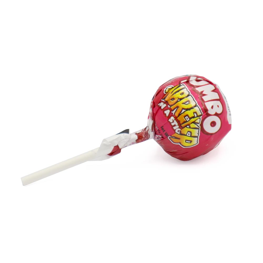 *DELISTED* Zed Candy JUMBO 33g Strawberry Jawbreaker Pops - 40 Count