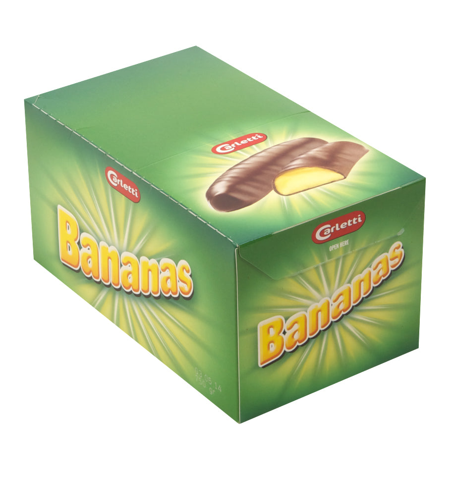 Hannahs Chocolate Bananas - 30 Count