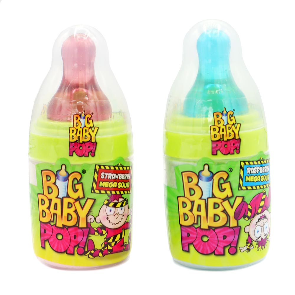 Topps Candy Big Baby Pops - 12 Count