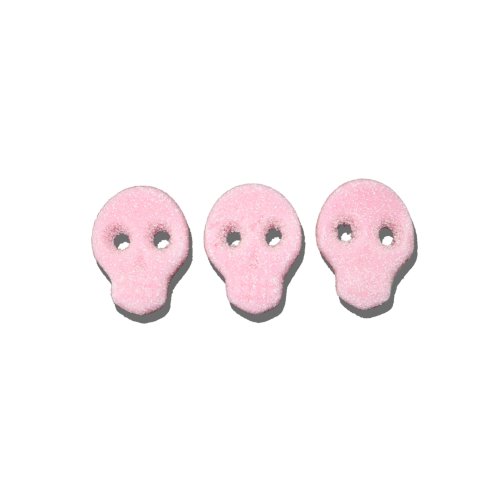 Candycrave Vegan Fizzy Pink Skulls - 2kg