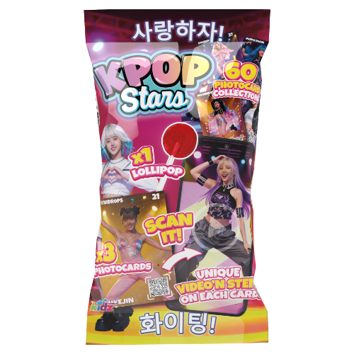 K-POP Lollipop & Photocards - 24 Count