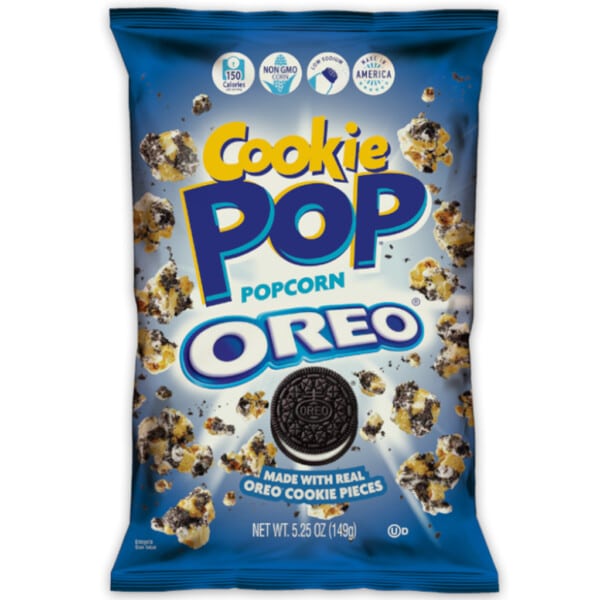 Candy Pop Oreo Drizzle Popcorn 149g - 12 Count