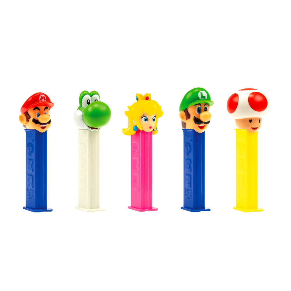 Pez Candy Nintendo Dispensers - 12 Count