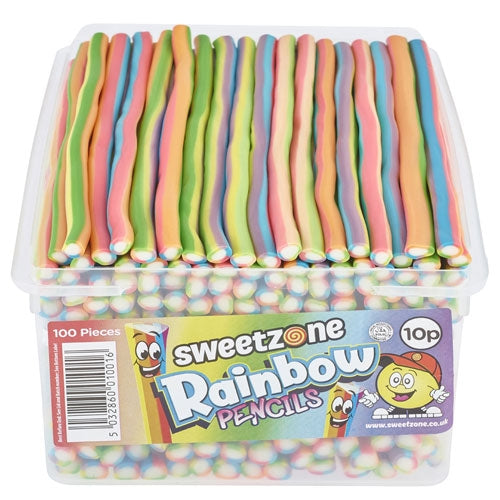 Sweetzone Rainbow Pencils - 100 Count