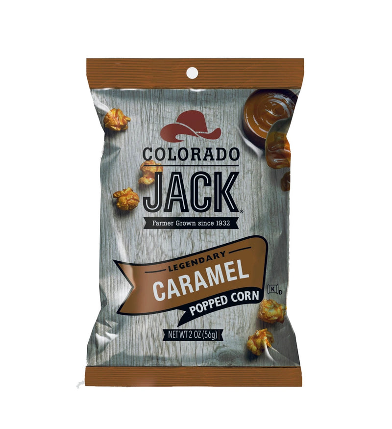 Colorado Jack Caramel USA Popcorn 4oz - 6 Count