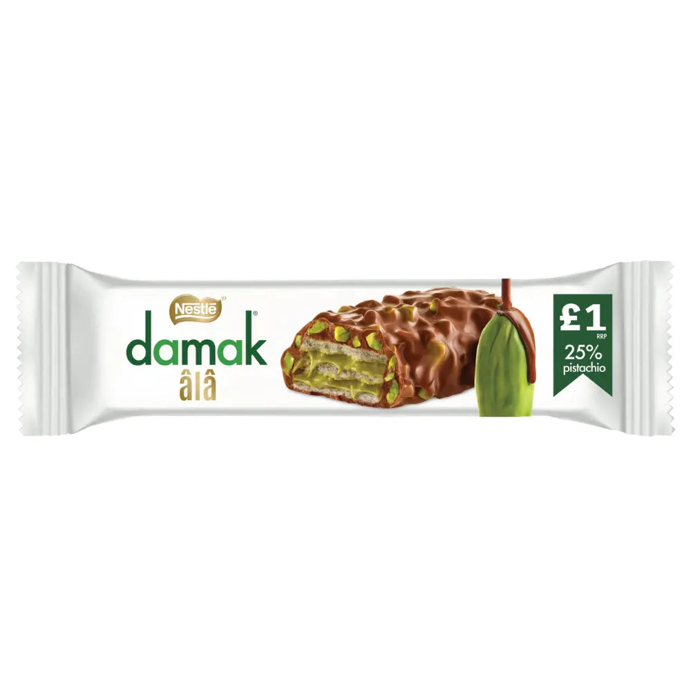 Nestle Damak Ala Milk Chocolate Wafer Bar 30g £1 PMP - 12 Count *BBD END 05/26*