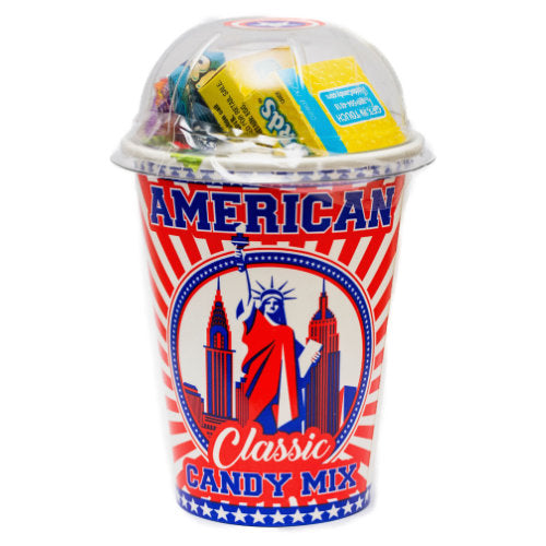 USA Pick & Mix American Candy Cups 160g - 6 Count