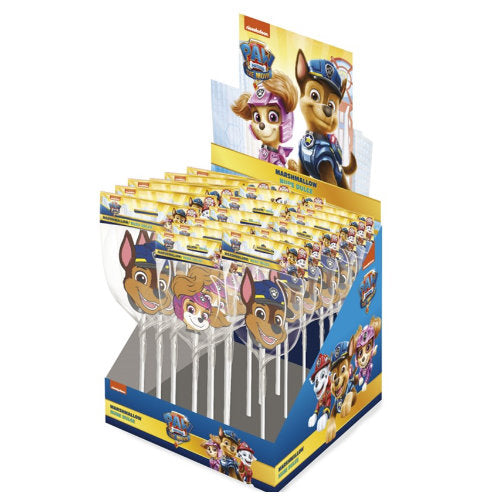 Rose Paw Patrol Candy Marshmallow Pops - 18 Count
