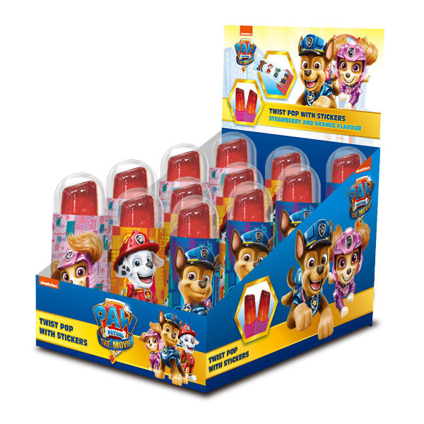 Rose Paw Patrol Twister Pops - 12 Count