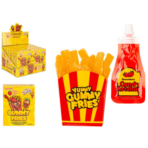 PMS Candy Gummy Fries & Jelly Ketchup - 12 Count
