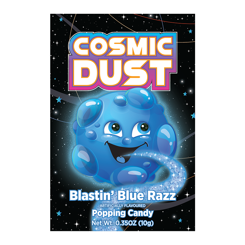 Cosmic Dust Blastin Blue Razz 10g - 32 Count