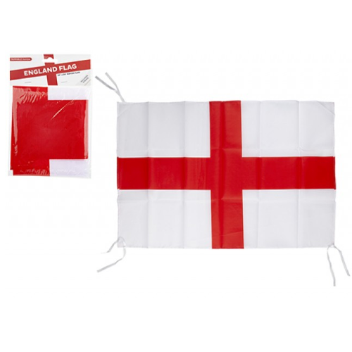 England Flag With String 76cm x 50cm - 24 Count