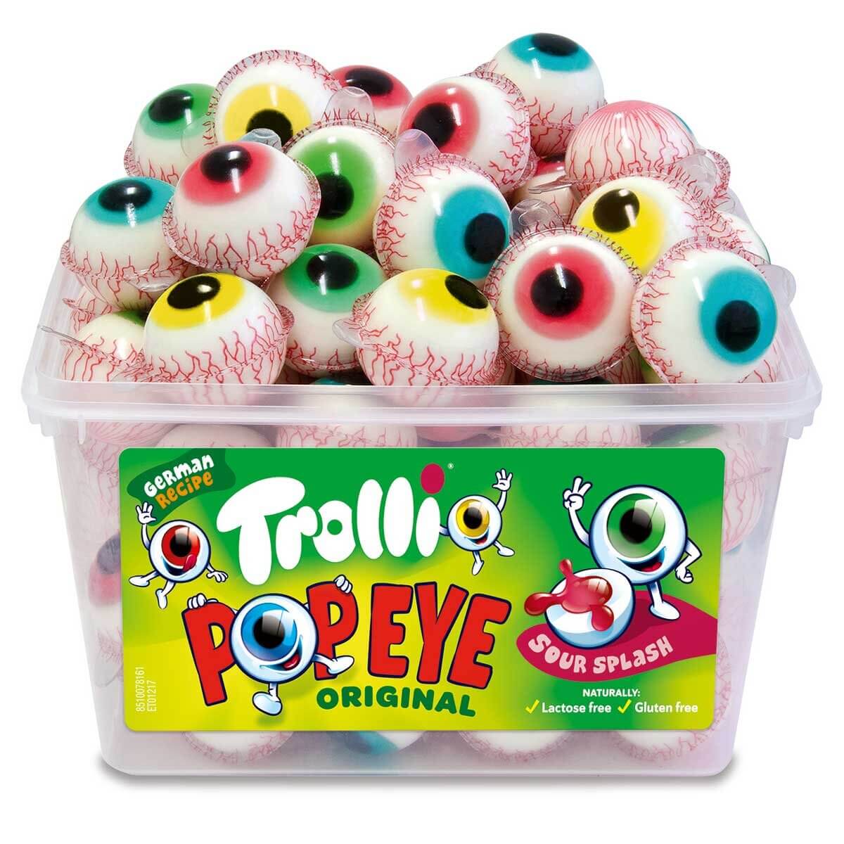 Trolli Pop Eyes 3D Candy - 60 Count *BBD 15/08/26*