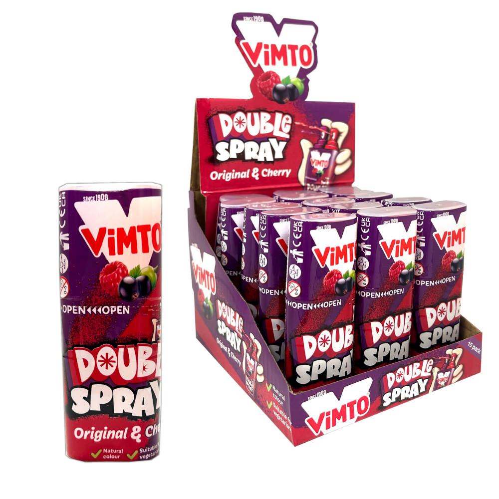 Rose Vimto Double Candy Spray - 15 Count