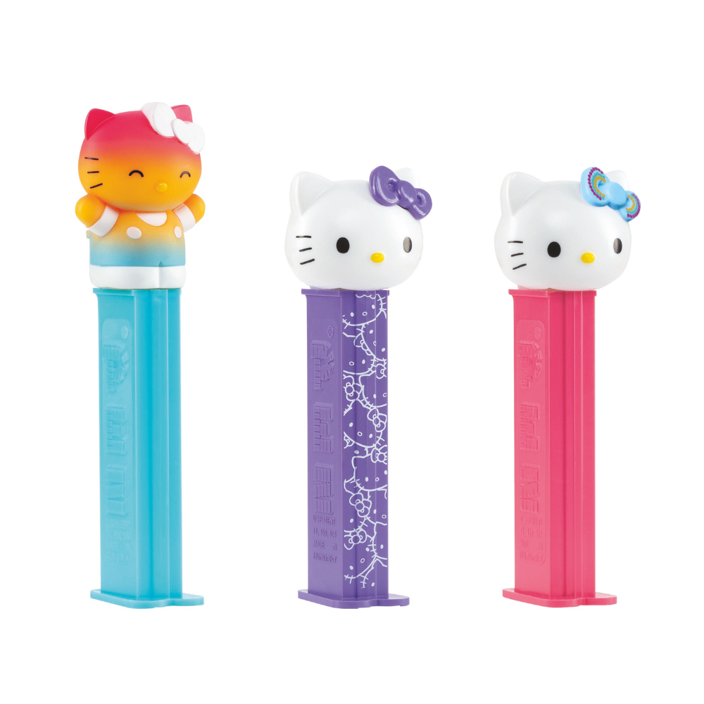 Pez Candy Hello Kitty Dispensers - 12 Count