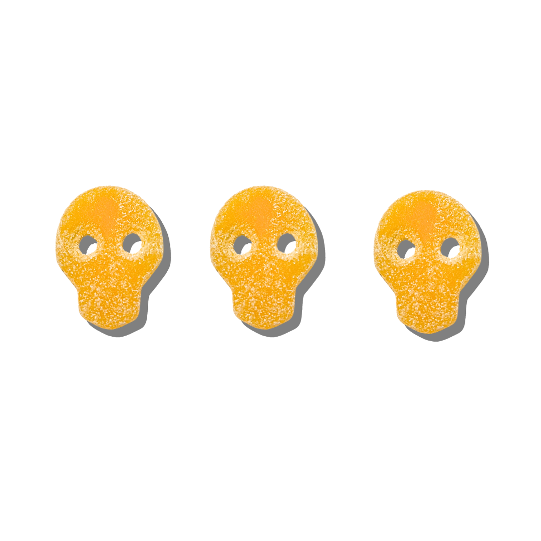 Candycrave Vegan Fizzy Mango Skulls - 2kg