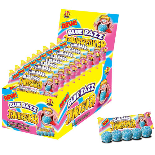 Zed Candy Blue Razz Jawbreakers - 30 Count