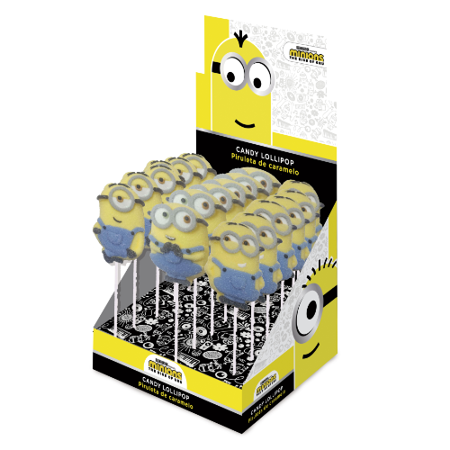 Rose Minions Candy Marshmallow Pops - 18 Count