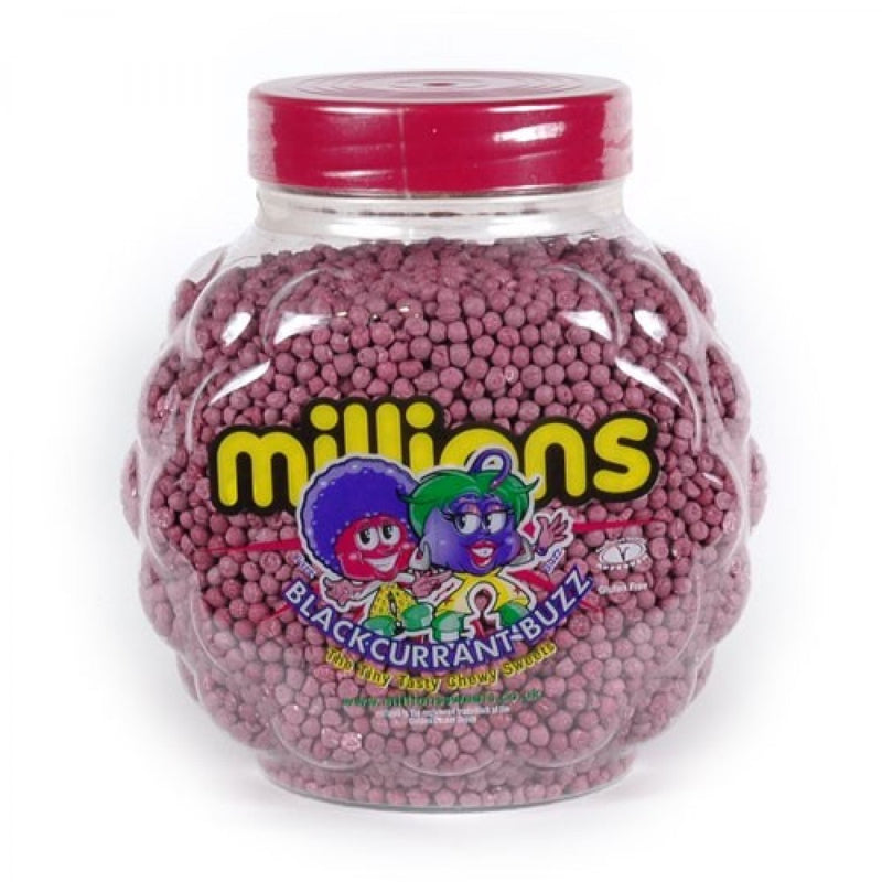 Millions Blackcurrant Candy Jars - 2.27kg