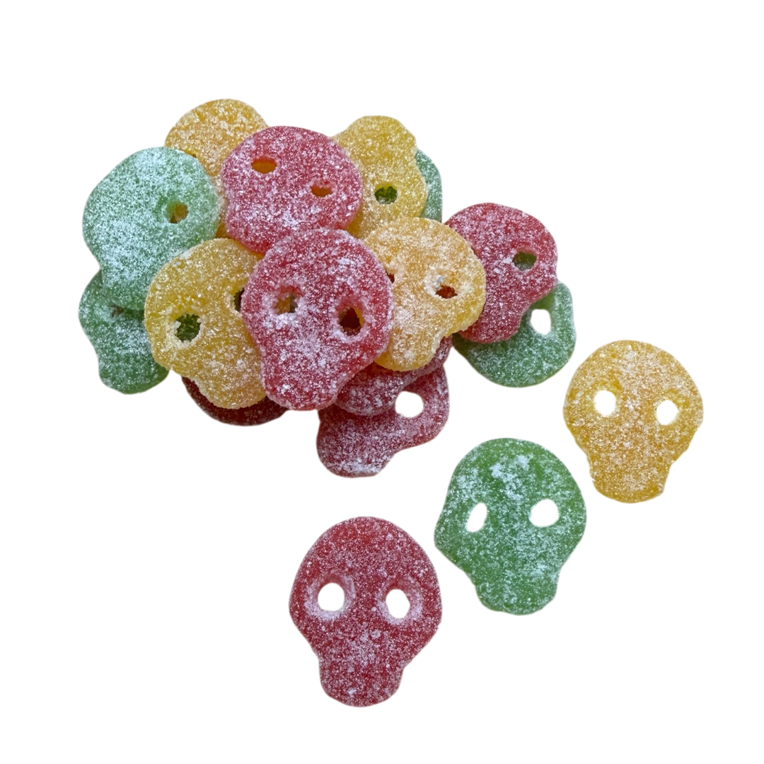 Grahns Super Sour Fruit Skulls - 3.2kg