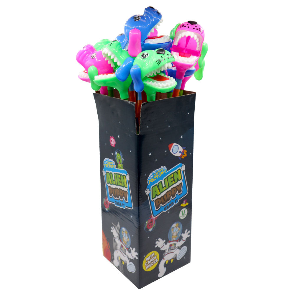 Crazy Candy Factory Alien Puppy Grabbers 5g - 12 Count