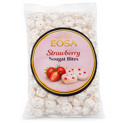 Eosa Strawberry Nougat Bites - 1kg