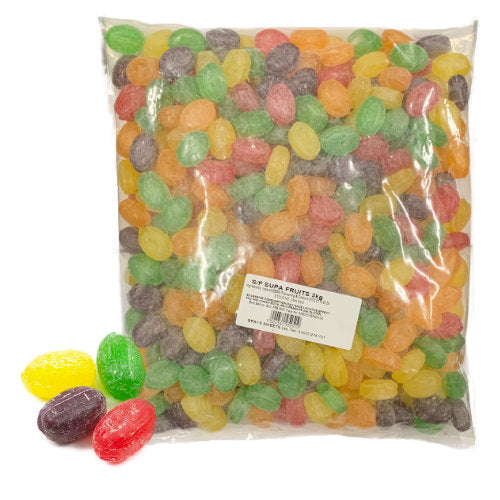 Brays Sugar Free Un-Wrapped Super Fruits Drops - 3kg