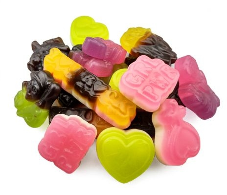 Katja Vegan Fruit Gum & Liquorice Mix - 500g