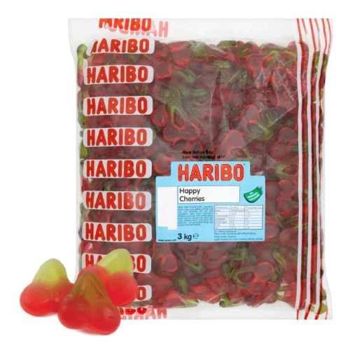 Haribo Happy Cherries - 3kg