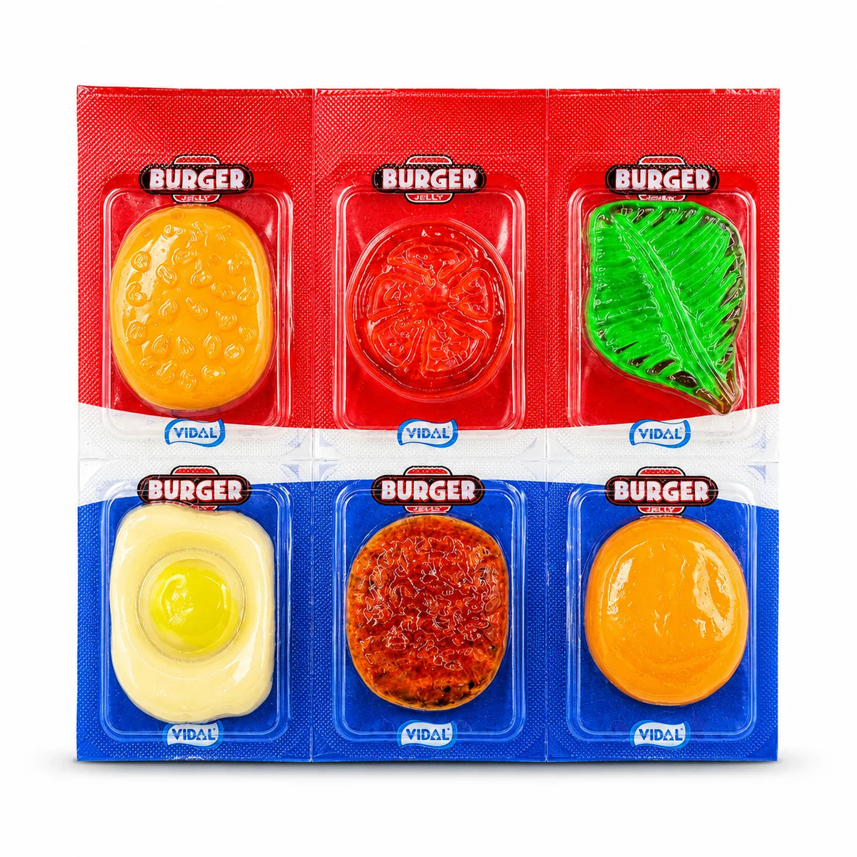 Vidal Jelly Burger - 11 Count