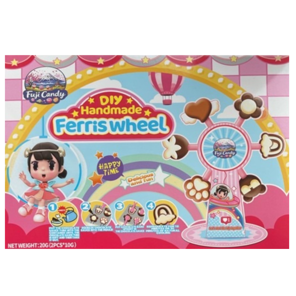 Fuji Candy DIY Handmade Ferris Wheel Kit Box 20g - 12 Count