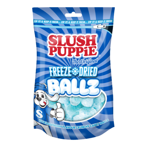 Slush Puppie Freeze Dried Balls Pouch 90g - 12 Count