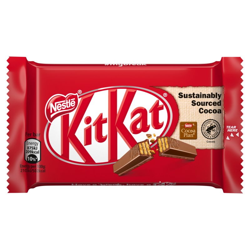 Nestle Kit Kat 4 Finger Milk Chocolate 41.5g - 24 Count