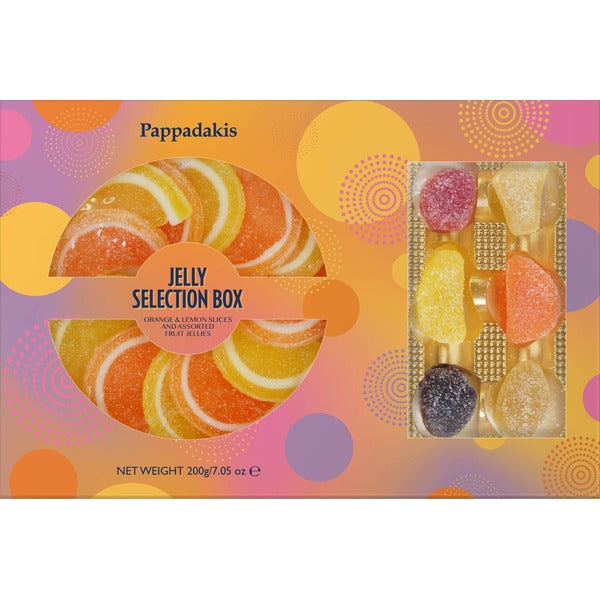 Fruit Jelly Slices Gift Selection Box 200g - 12 Count